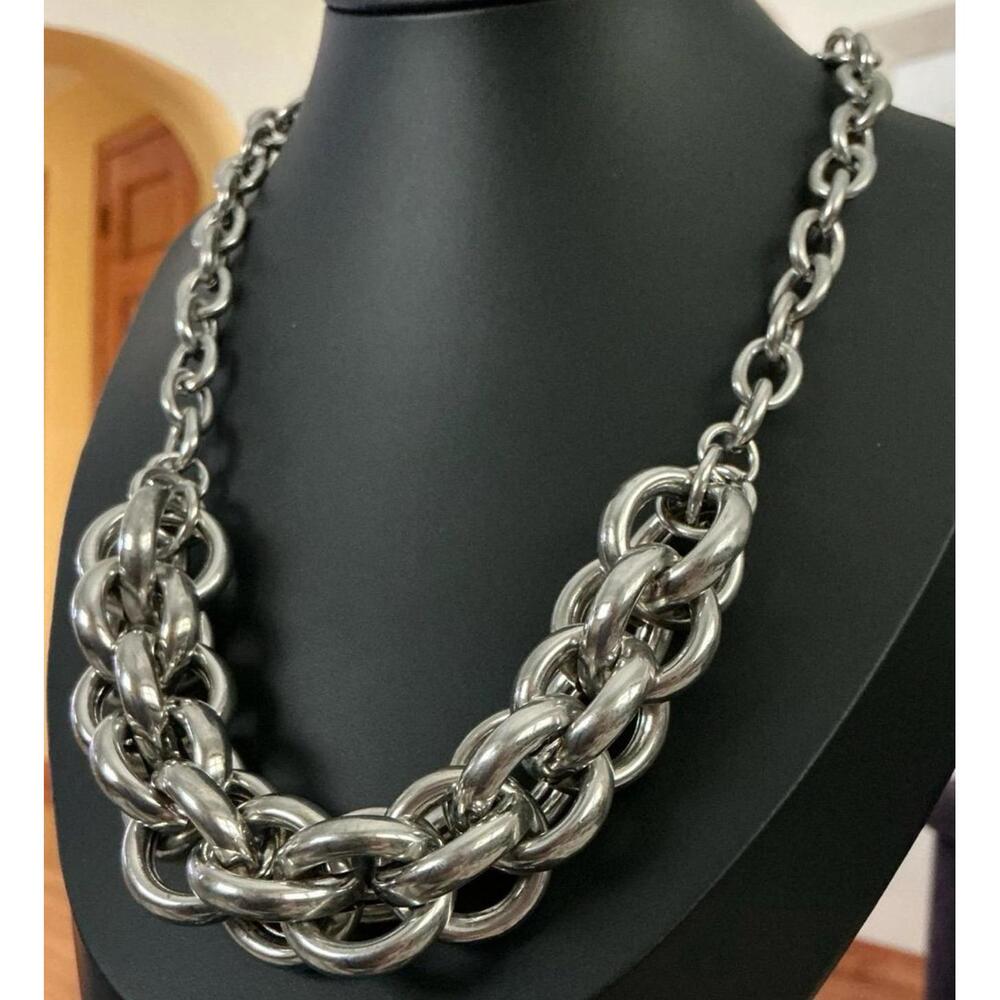 Large Extra Chunky Jumbo Link Statement Fashion N… - image 1